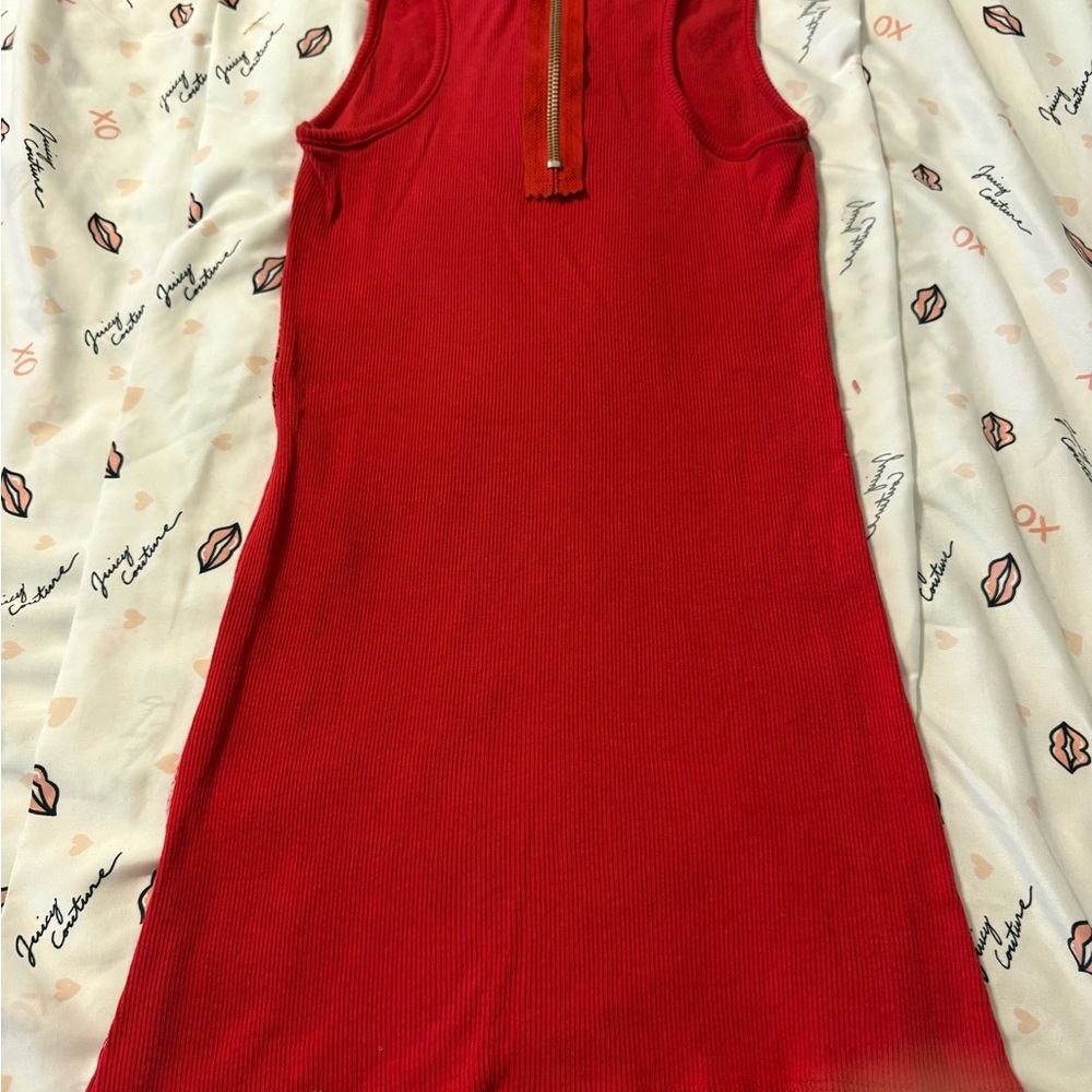 Red Graphic Tank Top - Picture 2 of 2